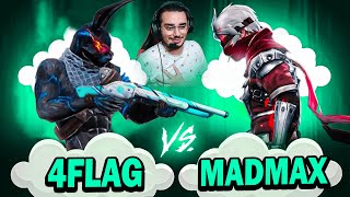 4FLAG🥷🏻Vs MADMAX🐰  Cleanest Fight Ever🍷 1v1 Fight on Live🔥 [upl. by Lemhar]