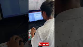 Ms Word Table Insert  Computer Course  Basic Computer Knowledge  Computer Course Skills shorts [upl. by Lenwood]