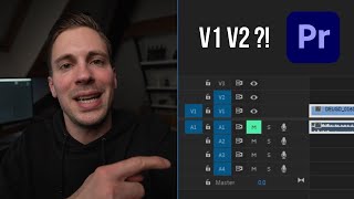 Wat doen deze knoppen in Premiere Pro V1 V2 M S etc  Editing tutorial [upl. by Kore495]