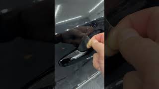 Removing paint protection film door cups ￼ [upl. by Itsuj312]