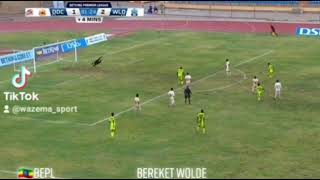 BetKing Ethiopian Premier League  Ethiopia football  Bereket Wolde Goal [upl. by Anirhtak]