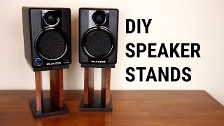 DIY Speaker Stands [upl. by Chancellor821]