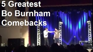 5 Greatest Bo Burnham Heckler Comebacks [upl. by Etsirk477]