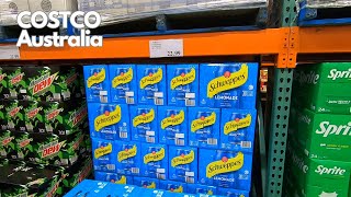 Shopping at COSTCO Australia  Soft Drink Prices  Milk Varieties  Prawns  Fish  Samples [upl. by Nepean]