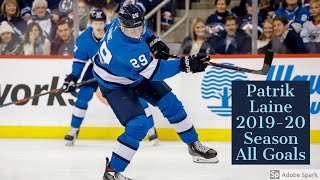 Patrik Laine 201920 Season All Goals [upl. by Martelle204]