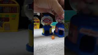 Blue Double gumball machine shorts asmr satisfying [upl. by Leerzej]