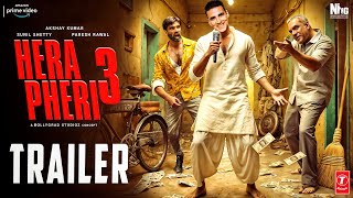 Hera Pheri 3  Official Trailer  Akshay Kumar  Suniel Shetty Paresh Rawal  Farhad Samjhi Concept [upl. by Schoof218]