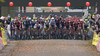 Cyclocross Merksplas Men Elite 108050fps 20 Nov 2021 [upl. by Senalda]