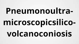 Pneumonoultramicroscopicsilicovolcanoconiosis  Definition amp Pronunciation Learn English Vocabulary [upl. by Godard]