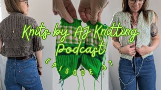 Salty Days KAL CCC amp a knitting first  Ep37 Knitting Podcast [upl. by Ayardna123]