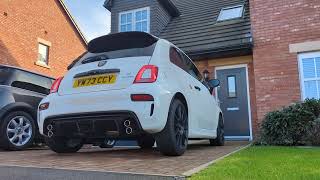 2023 Abarth 695 Competizione Start Up [upl. by Pozzy]