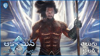 ఆక్వామేన్ అండ్ ది లాస్ట్ కింగ్డమ్ Aquaman and the Lost Kingdom  Telugu Trailer [upl. by Melac289]