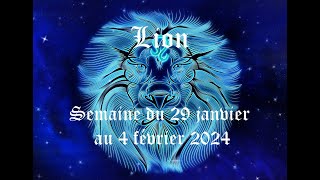 Lion  Guidance du 29 janvier au 4 février 2024  Une personne souvre changements en vue [upl. by Kingdon]