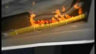 Swissair Flight 111  Crash Animation 3 [upl. by Ellinej658]