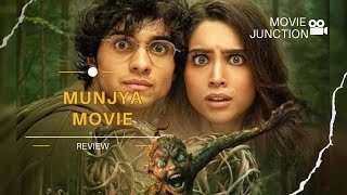 STREE MOVIE CONECTIONMUNJYA MOVIE REVIEW movie moviereview munjya horrorstory creepy haunted [upl. by Rasec]