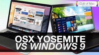 OS X Yosemite vs Windows 9 [upl. by Devy]