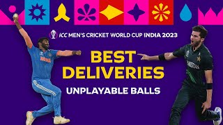 Every unplayable delivery from Cricket World Cup 2023 💫 [upl. by Malena]