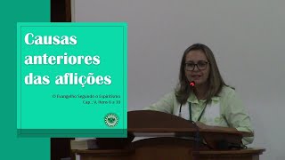 CAUSAS ANTERIORES DAS AFLIÇÕES  PALESTRA ESPÍRITA [upl. by Khano282]