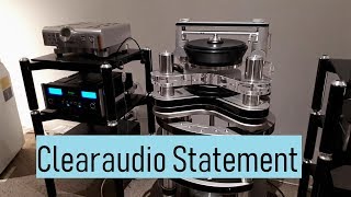 Best Turntable in the world Audio Excellence store with ClearAudio Statement [upl. by Dyna324]