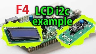 STM32 LCD i2c example  VN42 [upl. by Heddie255]