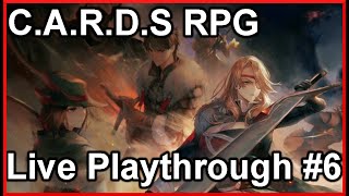 CARDS RPG  A Tactical Deck Builder  Full Playthrough 6 [upl. by Acinoryt]