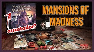 Mansions of Madness  Conheça o boardgame  Canal Nerd amp Nerd [upl. by Anastasia]