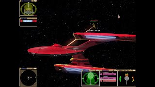 Akula Class vs Klingon Raptor  Quincentennial  Star Trek Bridge Commander [upl. by Atsirak]