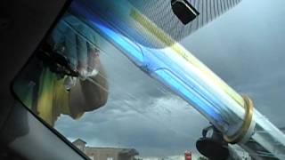 How to Repair a Long Crack in a Windshield by Crack Eraser [upl. by Alphonsine]