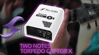 Two Notes Torpedo Captor X demo by Martial Allart [upl. by Sirtaeb152]