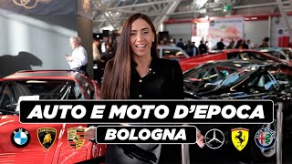 AUTO E MOTO DEPOCA A BOLOGNA Classiche e youngtimer da sogno [upl. by Yajet]