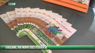 Due nuove isole ecologiche a Giugliano [upl. by Anavoig]