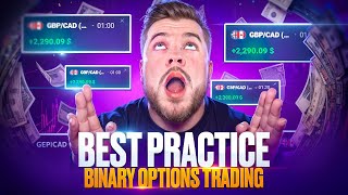 🟣 STRATEGY FOR TRADING BINARY OPTIONS BEST PRACTICE  Binary Options Tutorial  Binary Options [upl. by Gerhan]