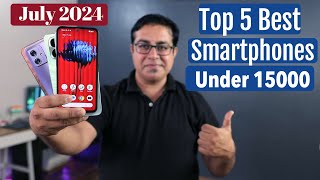 Top 5 Best Phones Under 15000 in July 2024 I Best 5G Mobile Under 15000 [upl. by Leanora61]