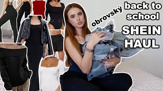 OBROVSKÝ BACK TO SCHOOL SHEIN HAUL [upl. by Job642]