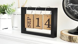 DIY calendar  how to Make calendar [upl. by Zetrok392]