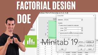 Mastering Factorial Design of Experiments with Minitab  Factorial Design Analysis Tutorial [upl. by Moreville]