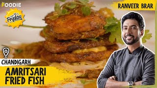 Ranveer Brars healthy Amritsari airfried fish  Amritsari fried fish recipe  Healthy Fish recipe [upl. by Northington]