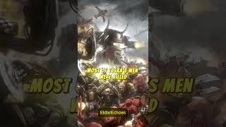 The Personal Ork Of Khorne Tuska DaemonKilla warhammer warhammer40k horusheresy lore explained [upl. by Riorsson522]