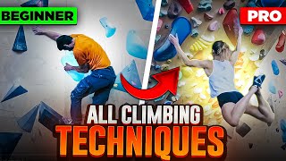 All 86 climbing techniques from beginner to pro with references in description [upl. by Anitsim980]