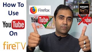 How to Use You Tube on Amazons Fire TV Stick [upl. by Annairam]