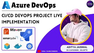 Azure DevOps CICD Pipeline Project  RealTime DevOps Project [upl. by Cha]