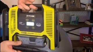 RYOBI 18V ONE Dual Function Battery Powered INFLATOR DEFLATOR Review [upl. by Marge]