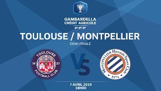 Coupe GambardellaCA I Demifinale  Toulouse FC  MHSC [upl. by Kelley403]