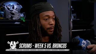 Jakobi Meyers Jakorian Bennett and Charles Snowden Media Availability  Week 5 vs Broncos [upl. by Elbertina857]