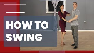 How To Swing Dance For Beginners East Coast Swing [upl. by Yoho733]