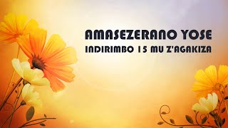 Amasezerano Yose Lyrics  Indirimbo yo mu gitabo 15 mu zAgakiza [upl. by Zanze646]