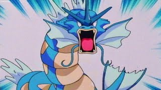 Jamess Magikarp evolves into Gyarados [upl. by Ellertnom]