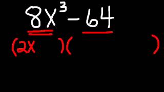 Factoring Binomials  Cubes 2 [upl. by Hiltan]