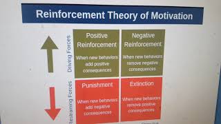 Reinforcement theory of Motivation [upl. by Tannen681]