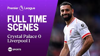 FULLTIME Liverpool beat Crystal Palace to go four points clear at the top of the Premier League 🔝 [upl. by Valma]